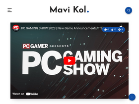 'mavikol.com' screenshot