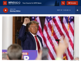 'wrvo.org' screenshot