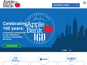 'applebank.com' screenshot
