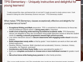 'pottersschool.org' screenshot