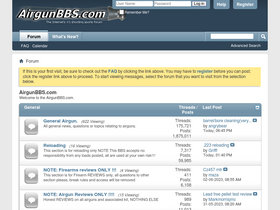 'airgunbbs.com' screenshot