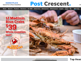 'postcrescent.com' screenshot