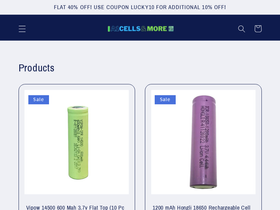 a1cells.com homepage screenshot