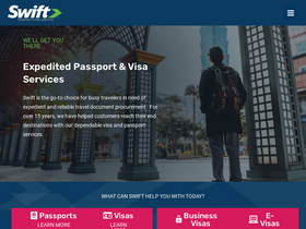 'swiftpassportservices.com' screenshot