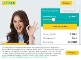 'finbo.pl' screenshot
