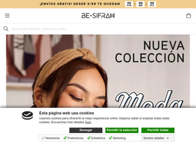 'besifrah.com' screenshot