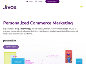 'jivox.com' screenshot