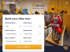 'bikago.com' screenshot