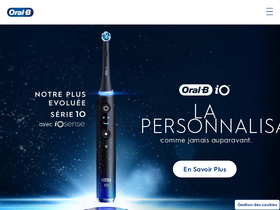 'oralb.fr' screenshot