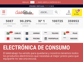 'cablepelado.es' screenshot
