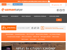 'uzmankariyer.com' screenshot