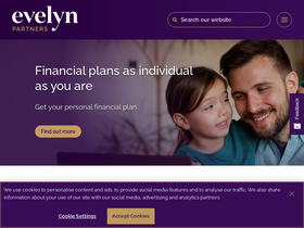 'evelyn.com' screenshot