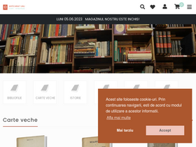 'anticariat-unu.ro' screenshot