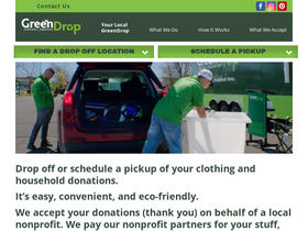 'gogreendrop.com' screenshot