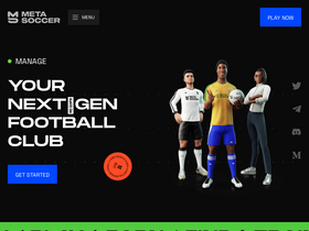 'metasoccer.com' screenshot