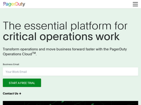 'pagerduty.com' screenshot