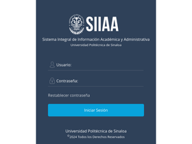 'siiaa.mx' screenshot