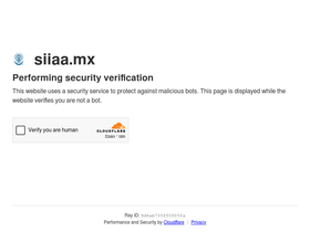 'siiaa.mx' screenshot