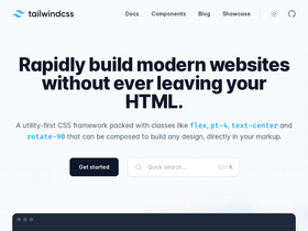 'tailwindcss.com' screenshot