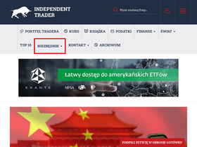 'independenttrader.pl' screenshot