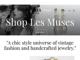 voliaatelier.com homepage screenshot