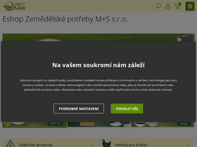 'eshop-zemedelske-potreby.cz' screenshot