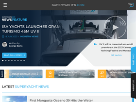 'superyachts.com' screenshot