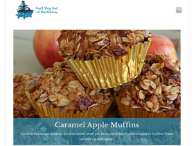 'cantstayoutofthekitchen.com' screenshot