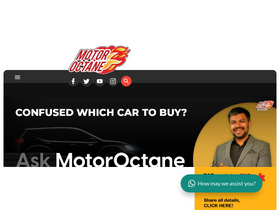 'motoroctane.com' screenshot
