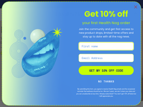 healthnag.com website screenshot