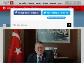 'kucuksaat.com' screenshot