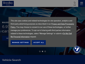 'brindley.co.uk' screenshot