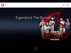 'vodafone.om' screenshot