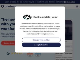 'oneteam.io' screenshot