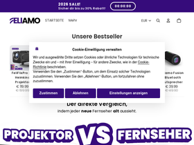 Shopfeliamo homepage screenshot