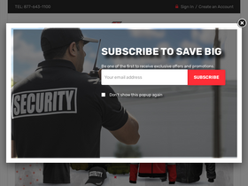 'uniformswarehouse.com' screenshot