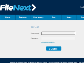 'filenext.com' screenshot