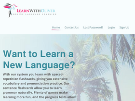 'learnwitholiver.com' screenshot