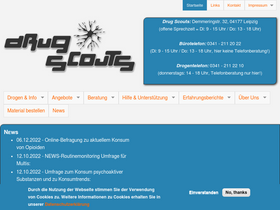 'drugscouts.de' screenshot