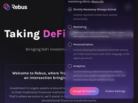 'rebuschain.com' screenshot