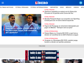 'libero.pe' screenshot