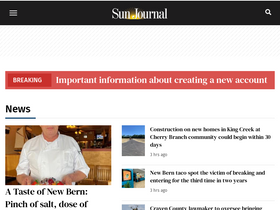'newbernsj.com' screenshot