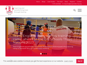 'englandboxing.org' screenshot