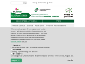 'csif.es' screenshot