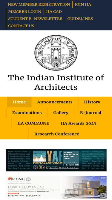 indianinstituteofarchitects.com