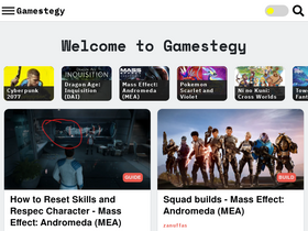 'gamestegy.com' screenshot