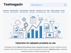 'testmagazin.sk' screenshot