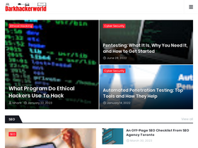 'darkhackerworld.com' screenshot