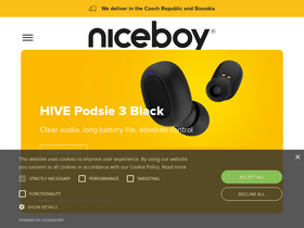 'niceboy.eu' screenshot