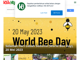 'klikhijau.com' screenshot